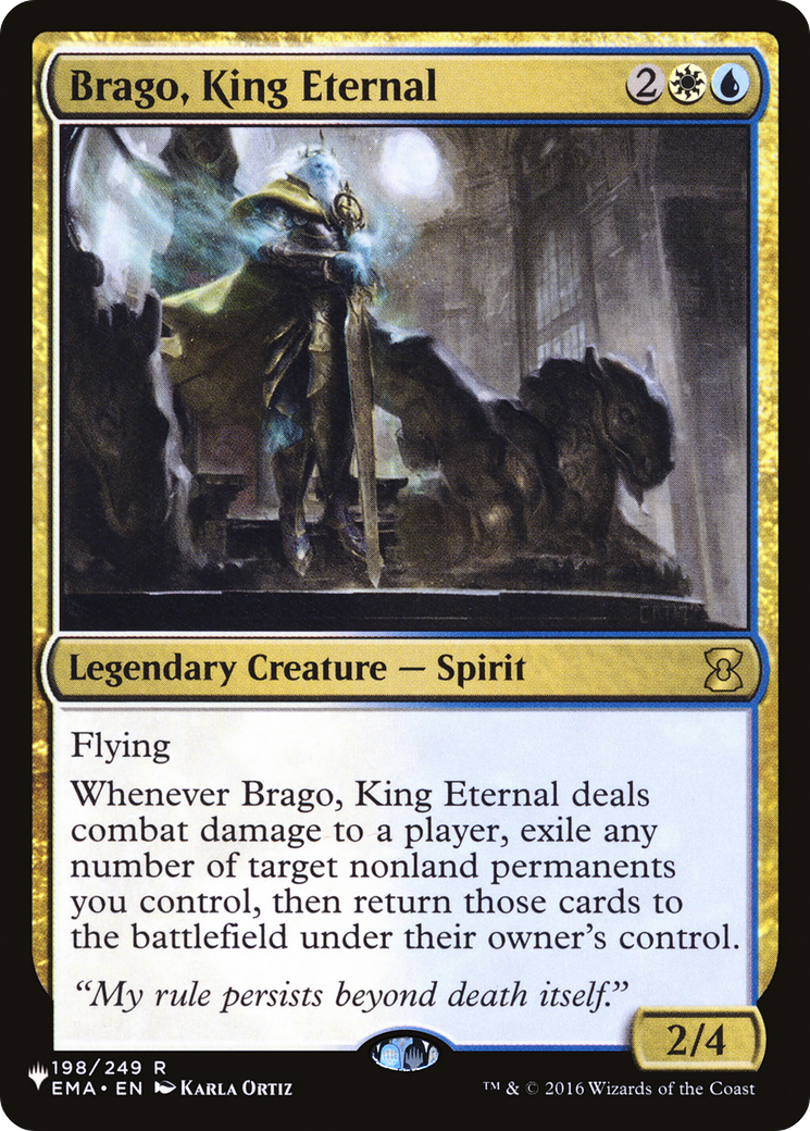Brago, King Eternal (LIST-198/249)  - The List