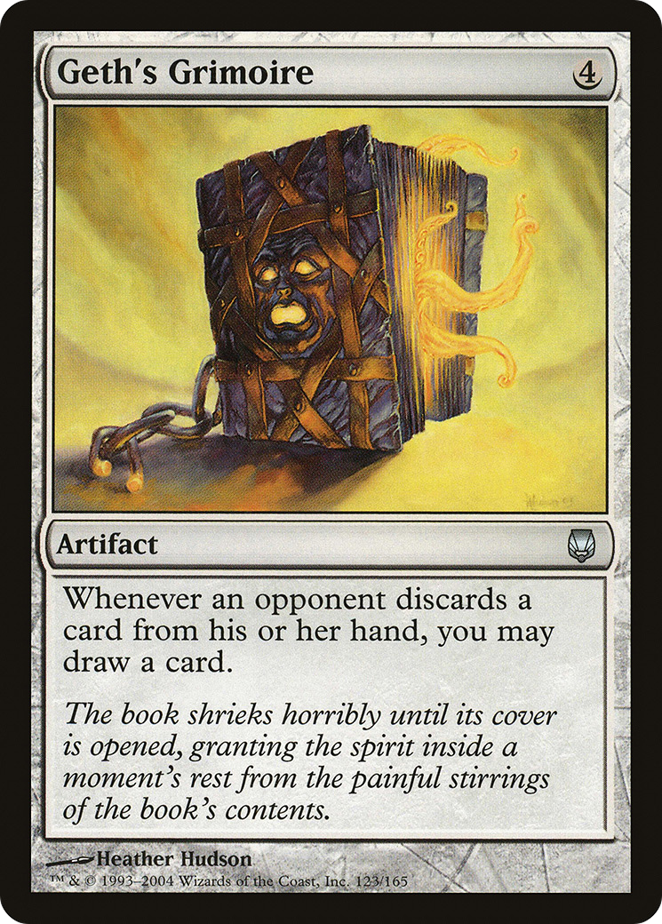 Geth's Grimoire (DST-123)  Foil - Darksteel