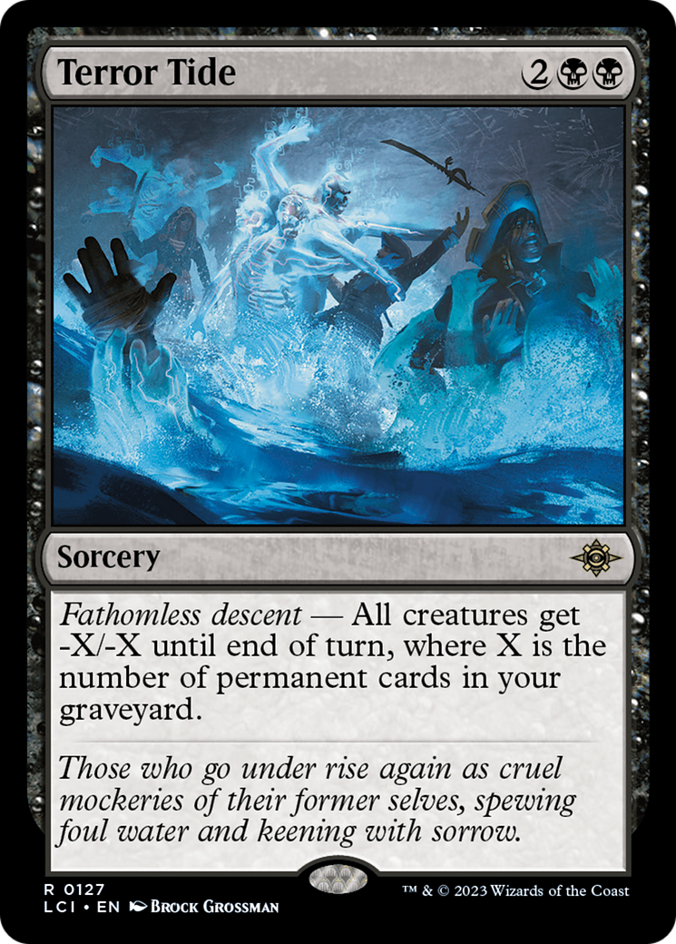Terror Tide (LCI-127)  Foil - The Lost Caverns of Ixalan