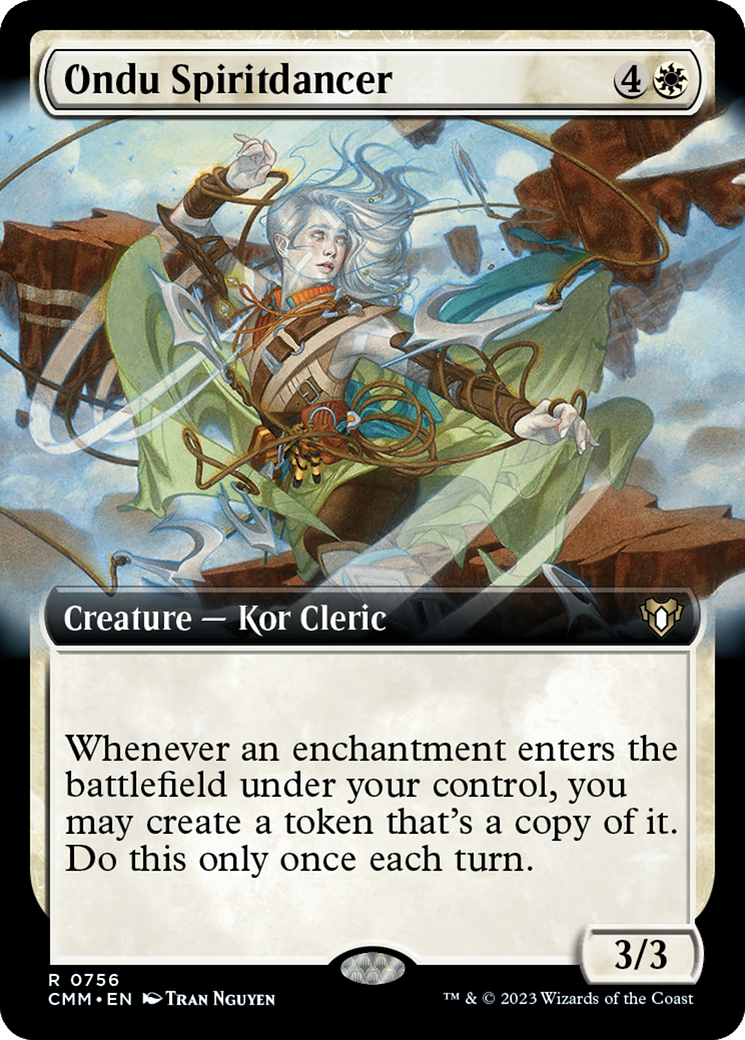 Ondu Spiritdancer (Extended Art) (CMM-756)  - Commander Masters: (Extended Art)