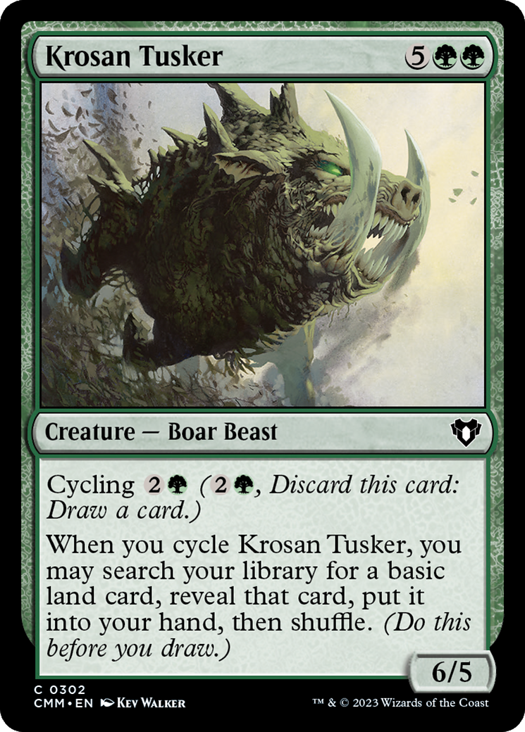 Krosan Tusker (CMM-302)  - Commander Masters