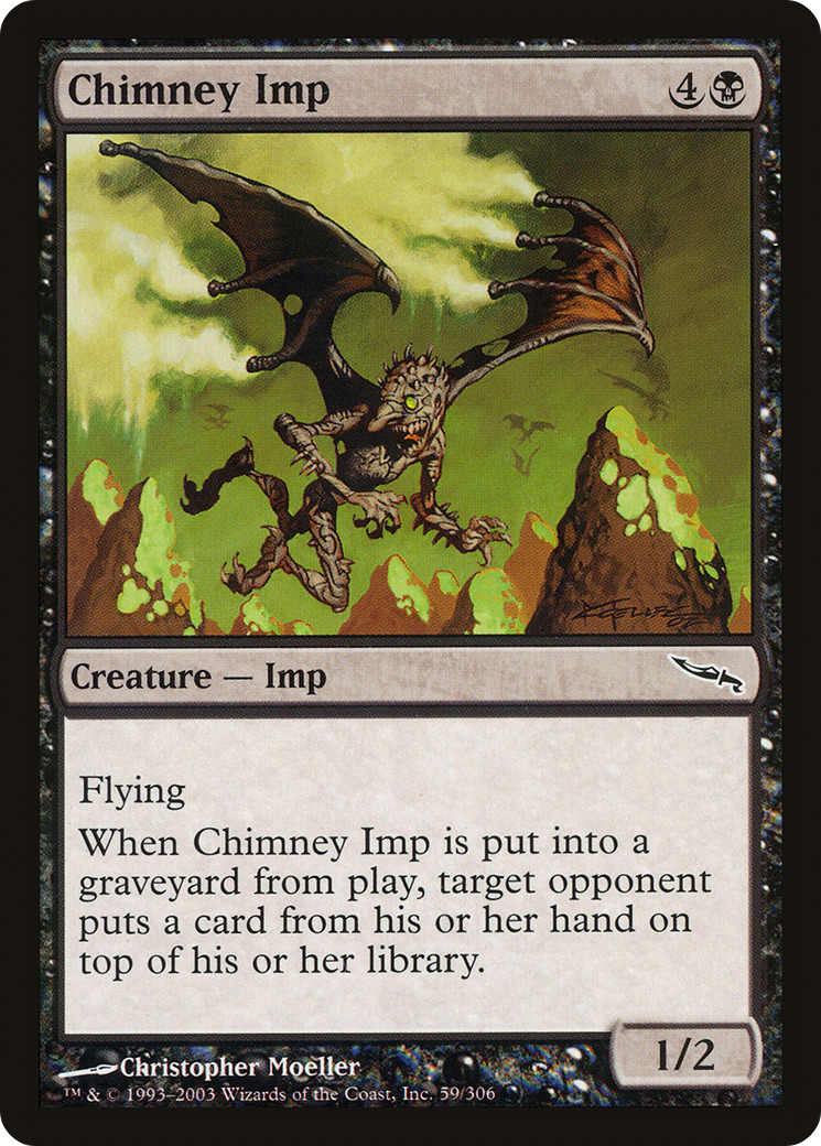 Chimney Imp (MRD-059)  Foil - Mirrodin