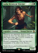 Leela, Sevateem Warrior (Surge Foil) (WHO-712)  Foil - Doctor Who