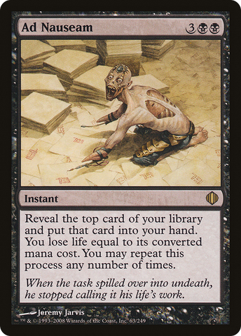 Ad Nauseam (ALA-063)  Foil - Shards of Alara