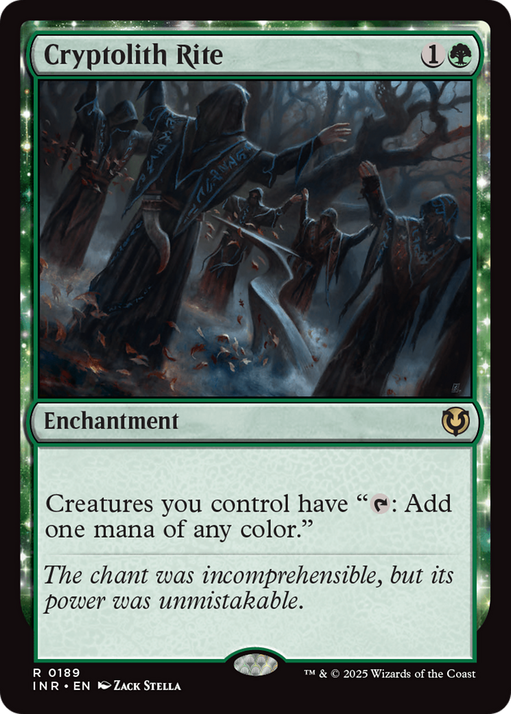 Cryptolith Rite (INR-189)  - Innistrad Remastered: (enchantment)