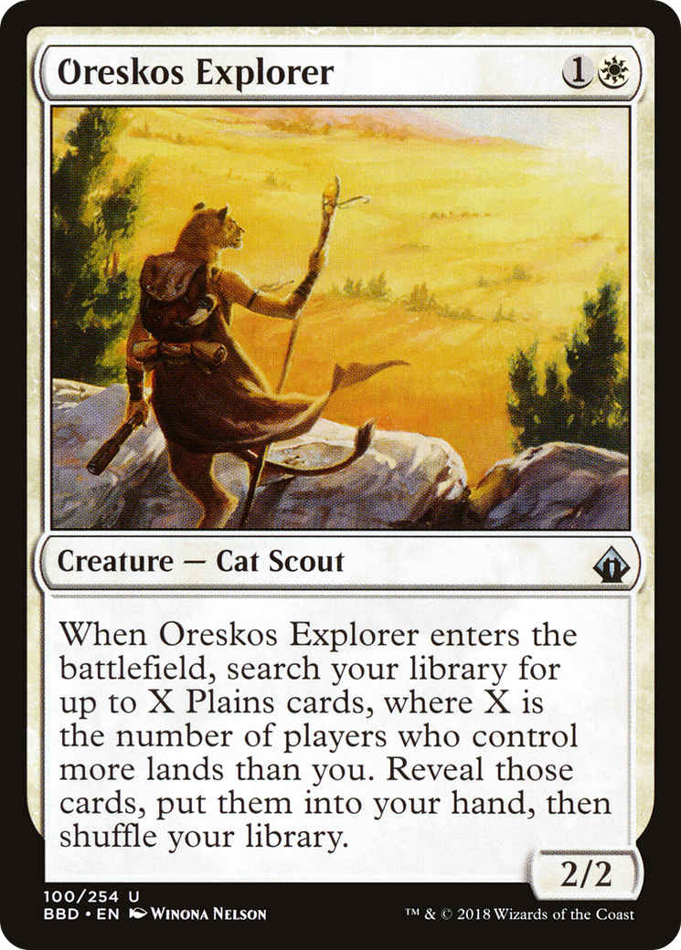 Oreskos Explorer (BBD-100)  Foil - Battlebond
