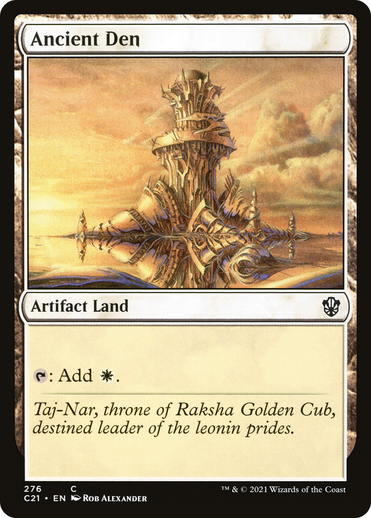 Ancient Den (C21-276)  - Commander 2021