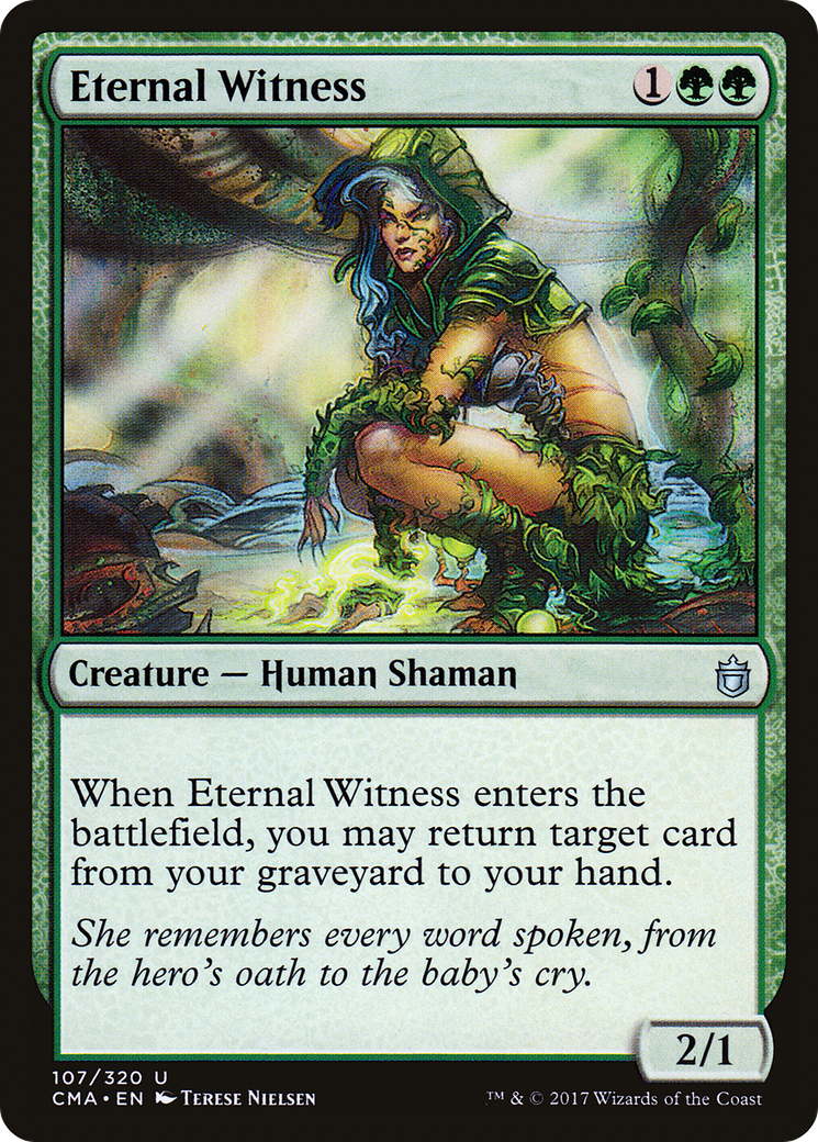 Eternal Witness (CMA-107)  - Commander Anthology