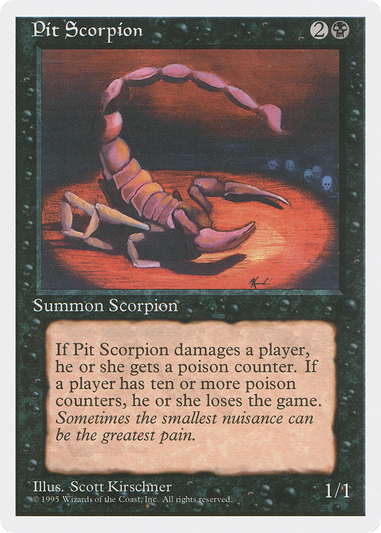 Pit Scorpion (4ED-)  - Fourth Edition