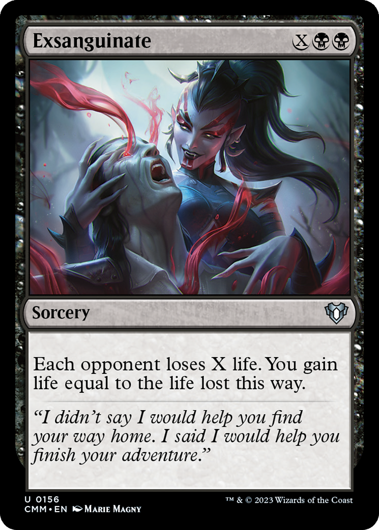 Exsanguinate (CMM-156)  - Commander Masters