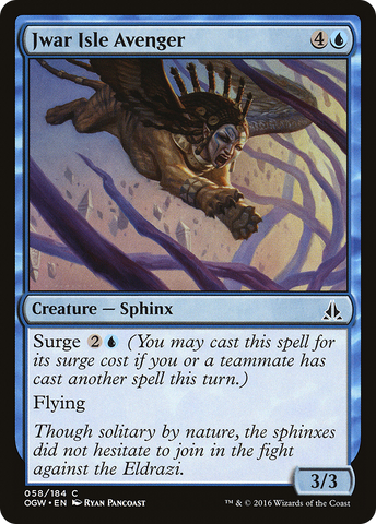 Jwar Isle Avenger (OGW-058)  - Oath of the Gatewatch