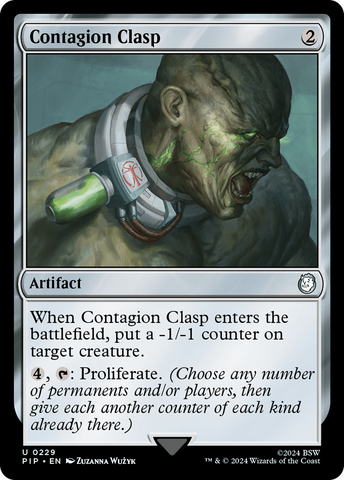 Contagion Clasp (PIP-229)  Foil - Fallout