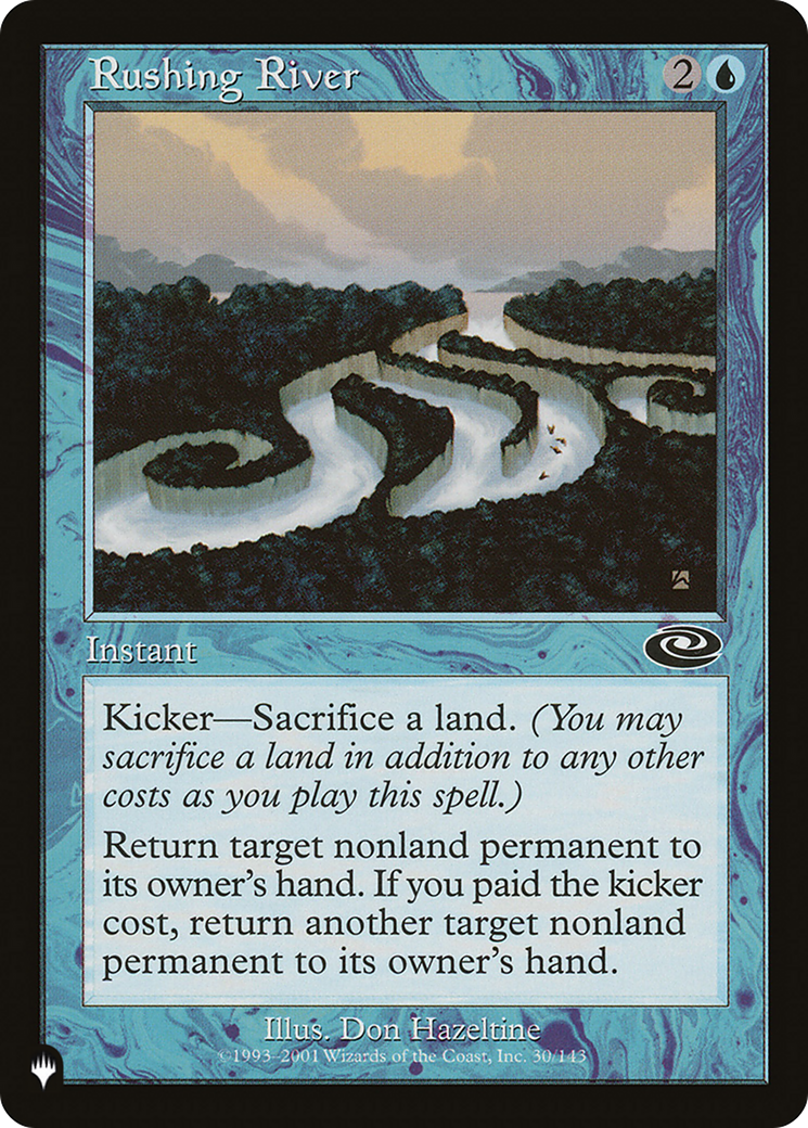 Rushing River (LIST-PLS-30)  - The List