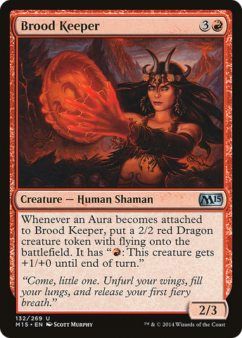 Brood Keeper (M15-132)  Foil - Magic 2015
