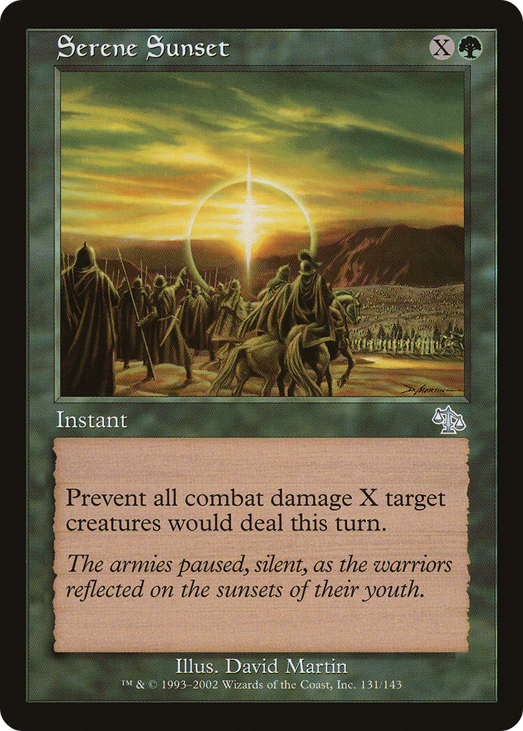Serene Sunset (JUD-131)  - Judgment