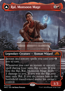 Ral, Monsoon Mage (Borderless) (MH3-445)  - Modern Horizons 3