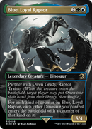 Blue, Loyal Raptor (Borderless) (REX-008)  - Jurassic World Collection