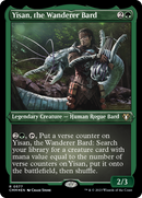 Yisan, the Wanderer Bard (CMM-577)  Etched Foil - Commander Masters