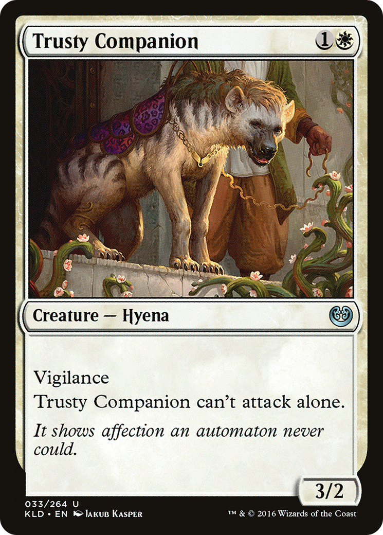 Trusty Companion (KLD-033)  Foil - Kaladesh