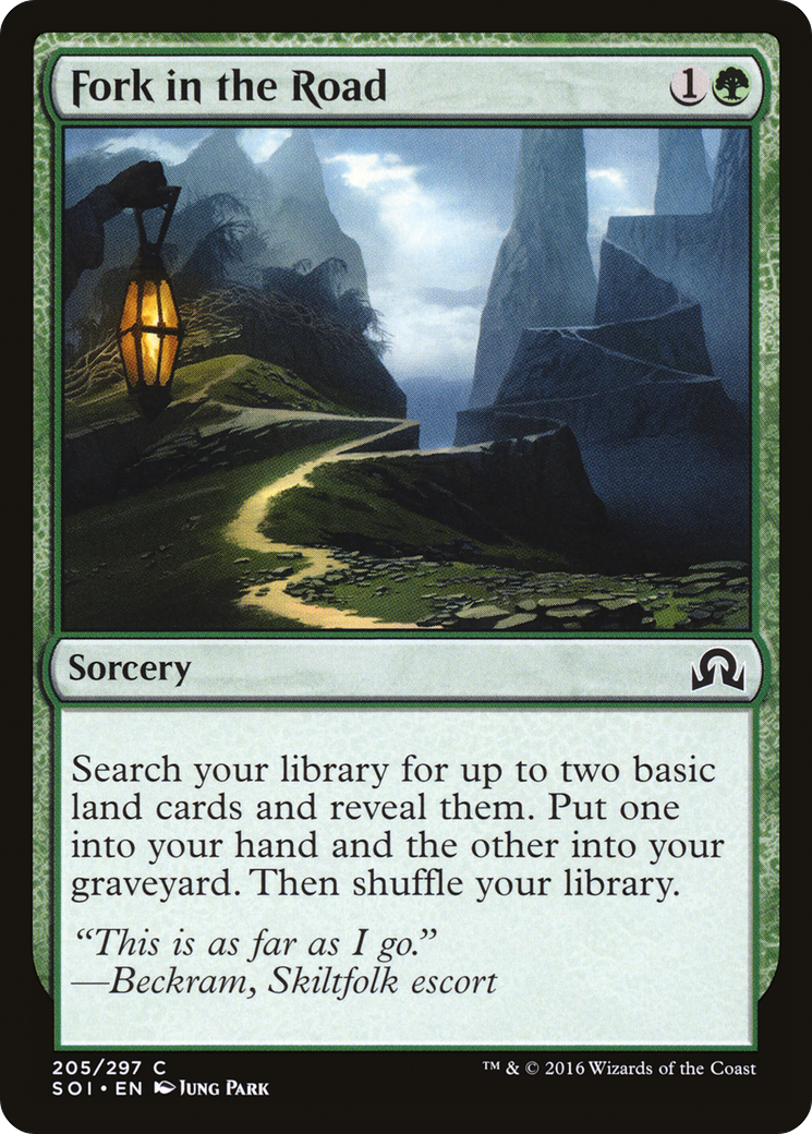 Fork in the Road (SOI-205)  Foil - Shadows over Innistrad
