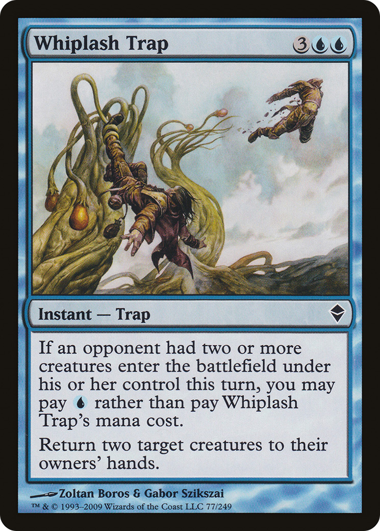 Whiplash Trap (ZEN-077)  Foil - Zendikar