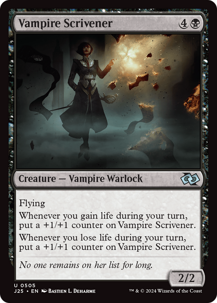 Vampire Scrivener (J25-505)  - Foundations Jumpstart