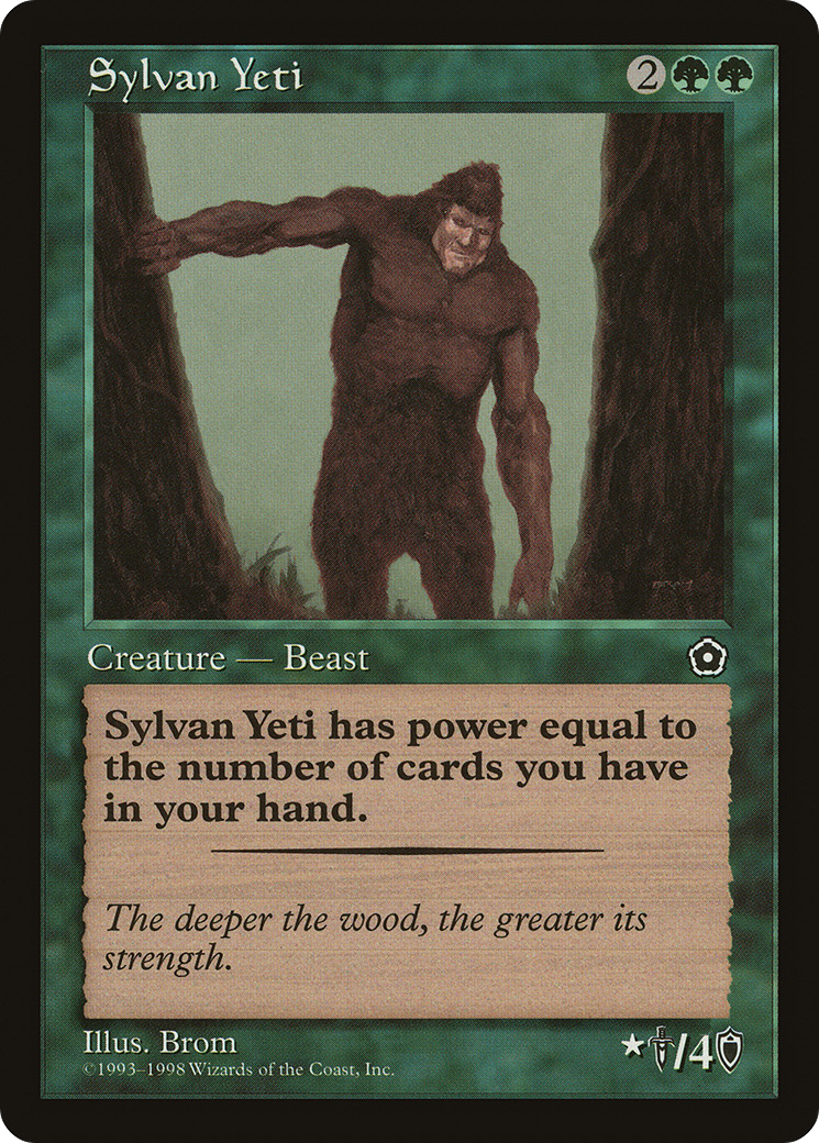 Sylvan Yeti (P02-)  - Portal Second Age