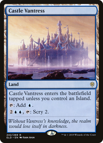 Castle Vantress (ELD-242)  Foil - Throne of Eldraine