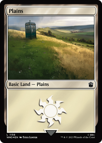 Plains (1156) (Surge Foil) (WHO-1156) - Doctor Who Foil
