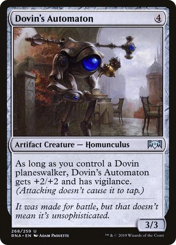 Dovin's Automaton (RNA-268)  - Ravnica Allegiance