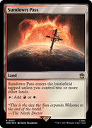 Sundown Pass (Surge Foil) (WHO-901)  Foil - Doctor Who