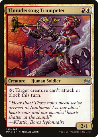 Thundersong Trumpeter (MM3-195)  - Modern Masters 2017