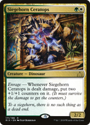 Siegehorn Ceratops (RIX-171)  - Rivals of Ixalan