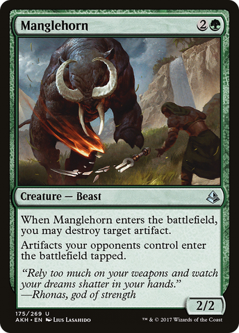 Manglehorn (AKH-175)  Foil - Amonkhet