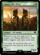 Chance-Met Elves (LTR-157)  Foil - The Lord of the Rings: Tales of Middle-earth