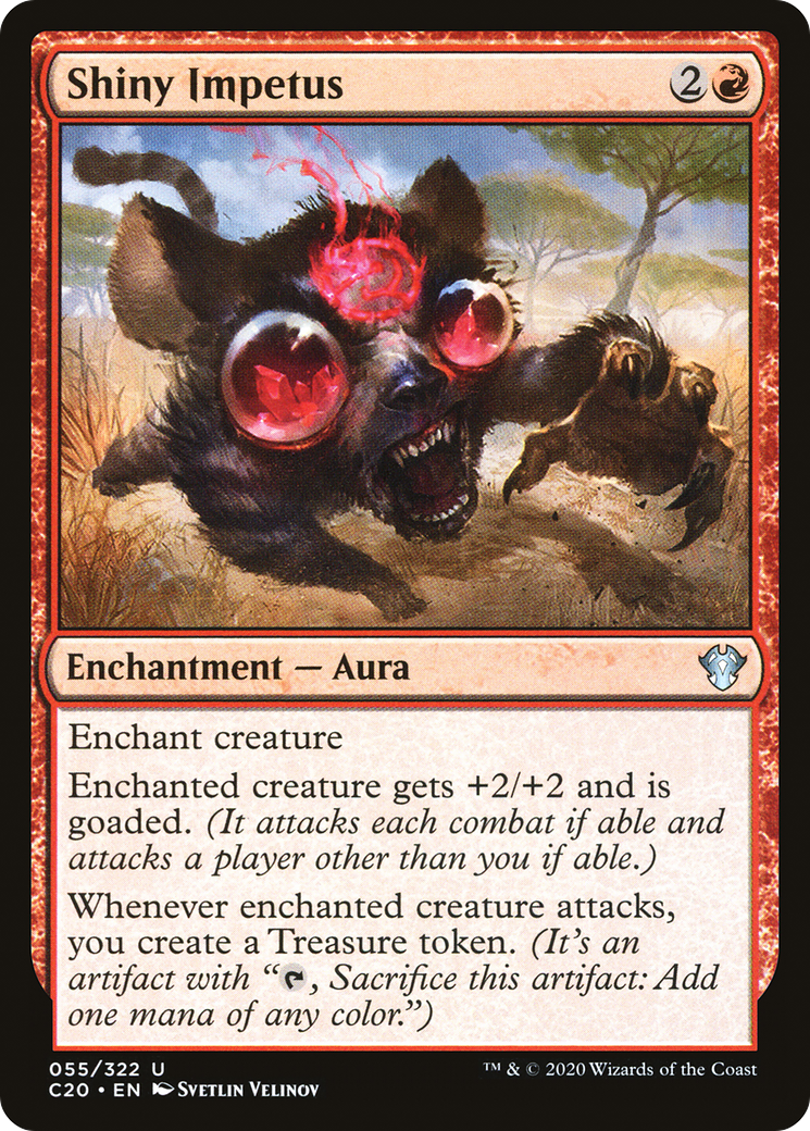 Shiny Impetus (C20-055)  - Commander 2020
