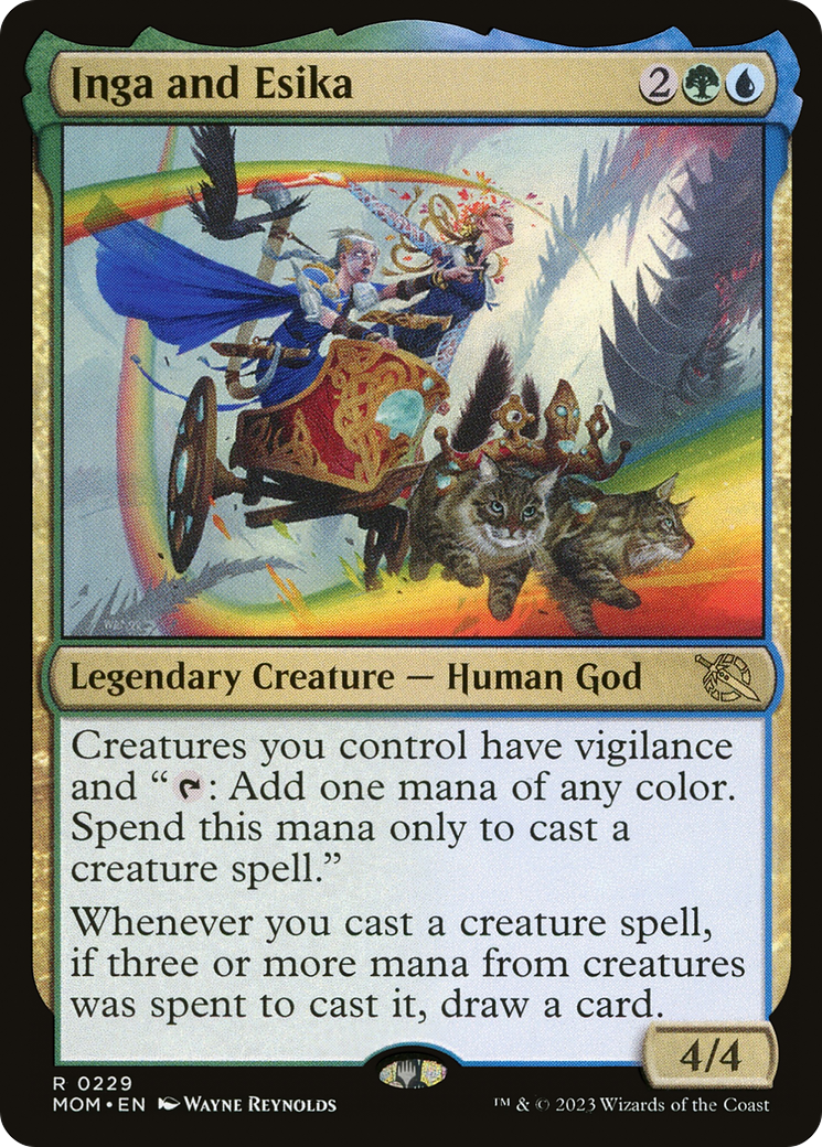 Inga and Esika (MOM-229)  Foil - March of the Machine
