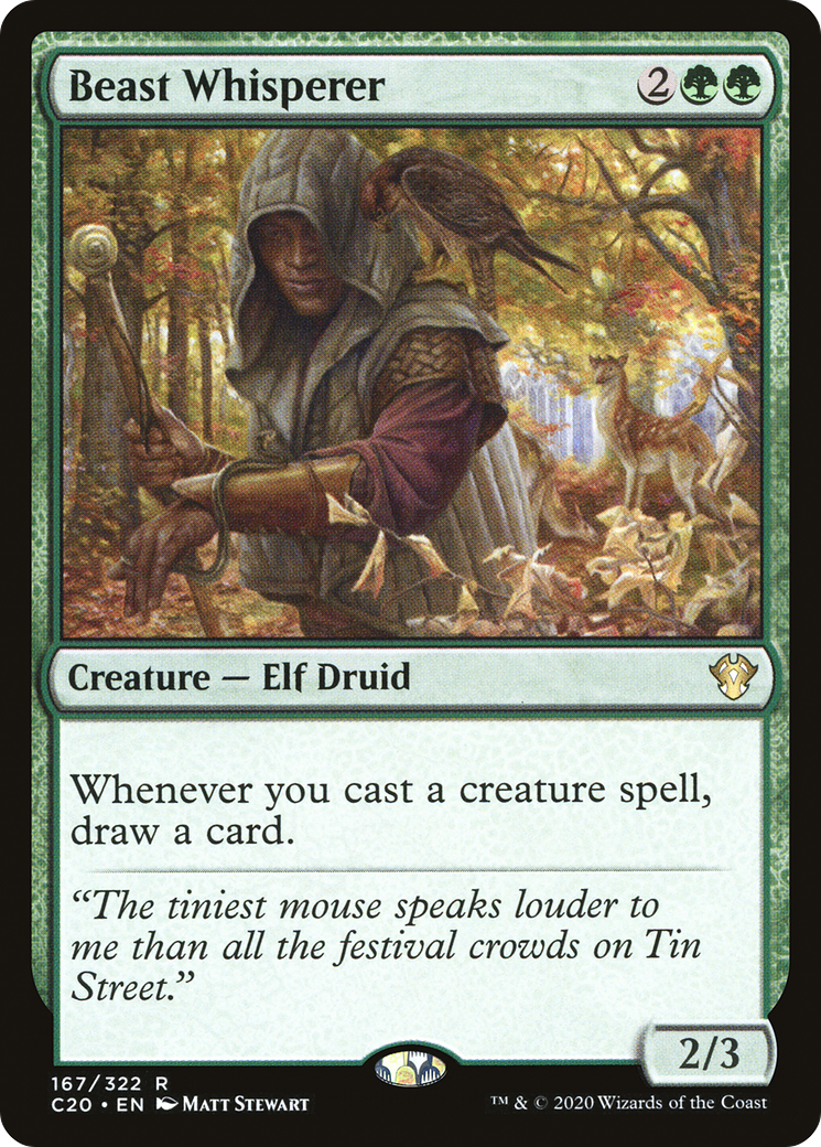 Beast Whisperer (C20-167)  - Commander 2020