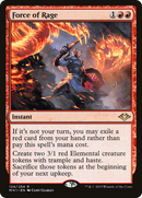 Force of Rage (MH1-124)  Foil - Modern Horizons