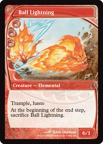 Ball Lightning (Future Sight) (MB2-130)  - Mystery Booster 2