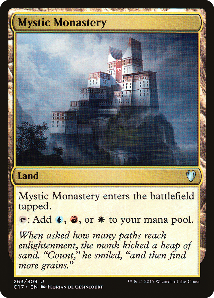 Mystic Monastery (C17-263)  - Commander 2017