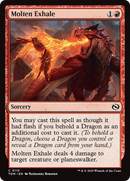 Molten Exhale (TDM-113) - Tarkir: Dragonstorm Foil
