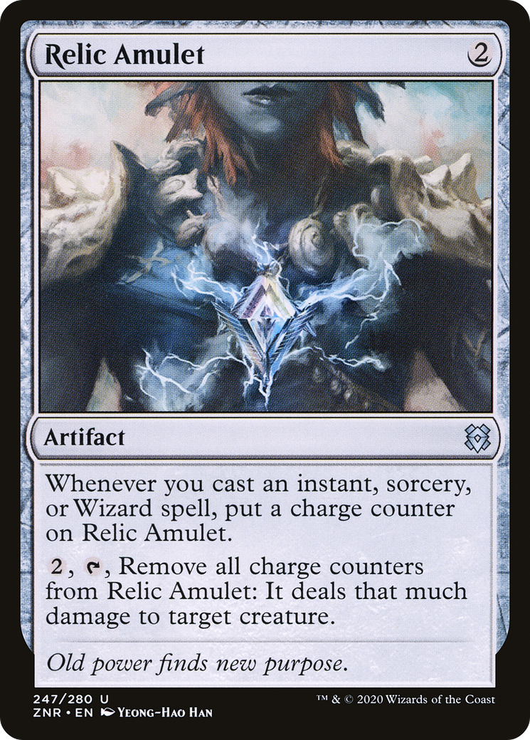 Relic Amulet (ZNR-247)  - Zendikar Rising