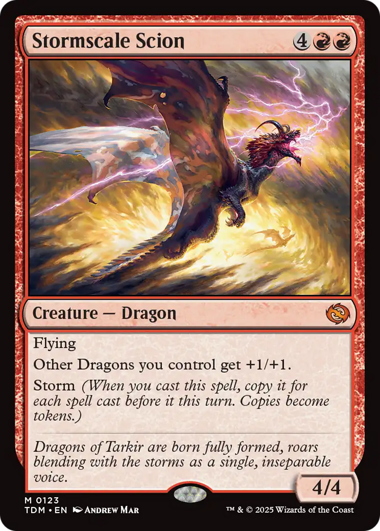 Stormscale Scion (TDM-123)  - Tarkir: Dragonstorm