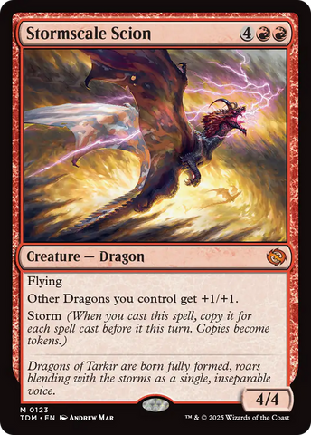 Stormscale Scion (TDM-123)  - Tarkir: Dragonstorm