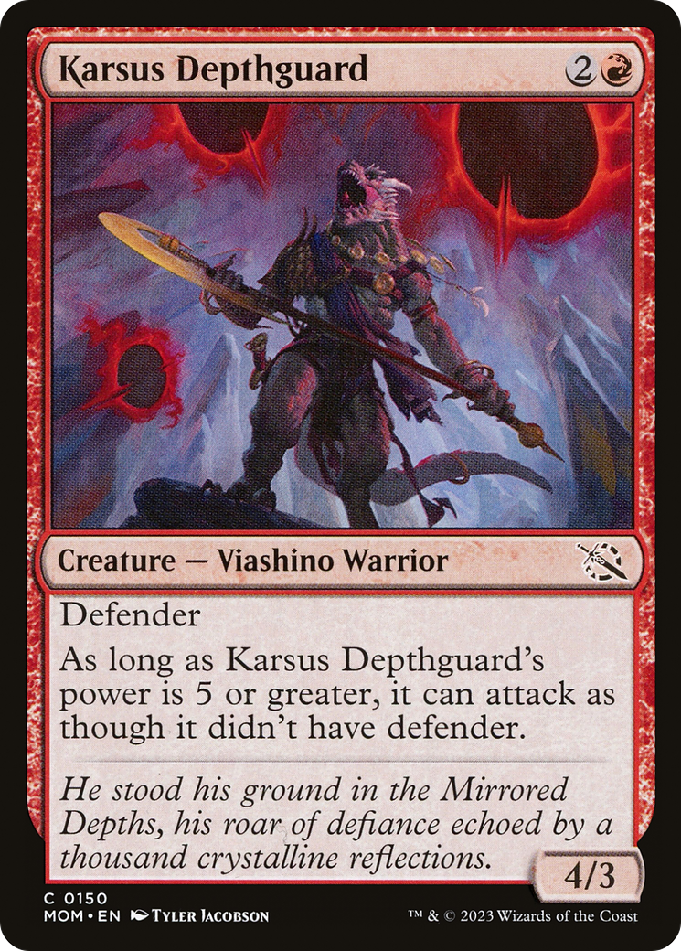 Karsus Depthguard (MOM-150)  Foil - March of the Machine