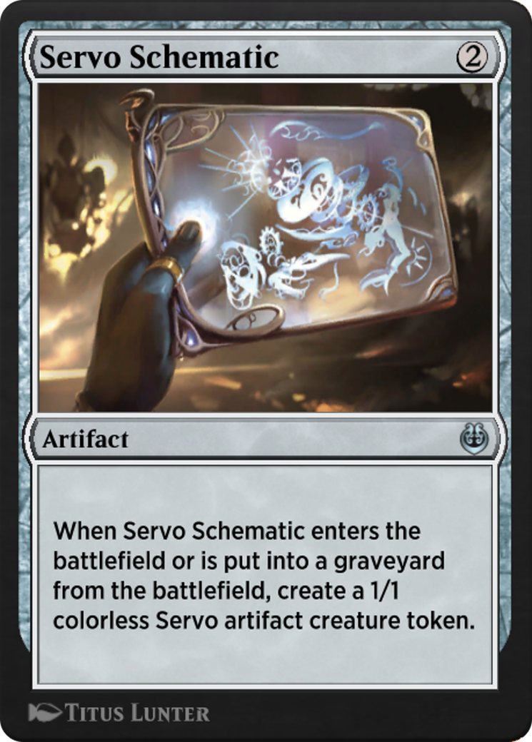 Servo Schematic (KLR-270)  - Kaladesh Remastered