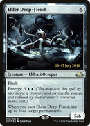Elder Deep-Fiend (PRE-005)  Foil - Eldritch Moon Promos