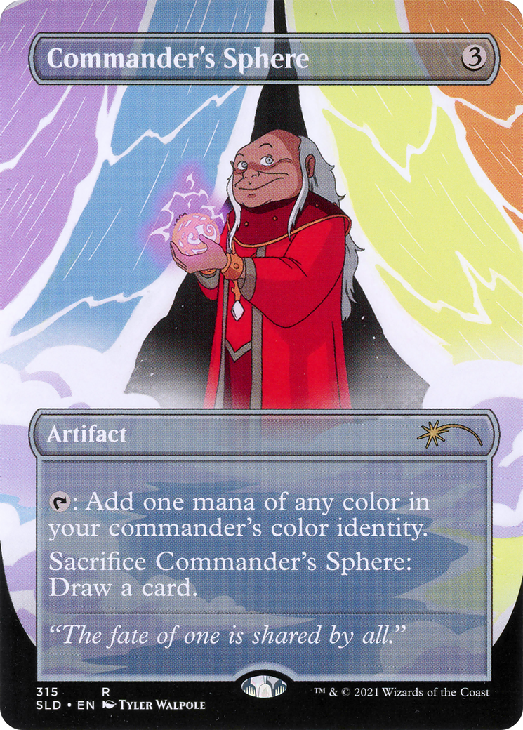 Commander's Sphere (315) (SLD-315)  - Secret Lair Drop (Borderless)