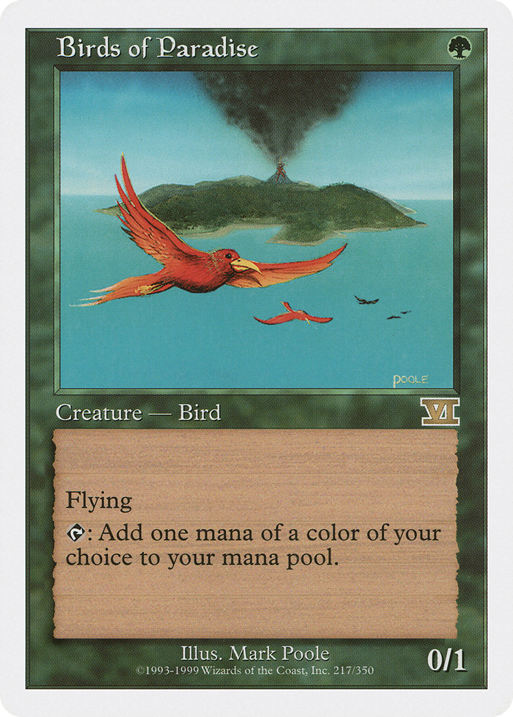 Birds of Paradise (6ED-217)  - Classic Sixth Edition